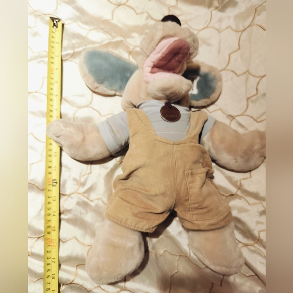 Vintage Wrinkles The Dog Hand Puppet Plush 1981 Ganzbros 16” Stuffed animal - Picture 6 of 9